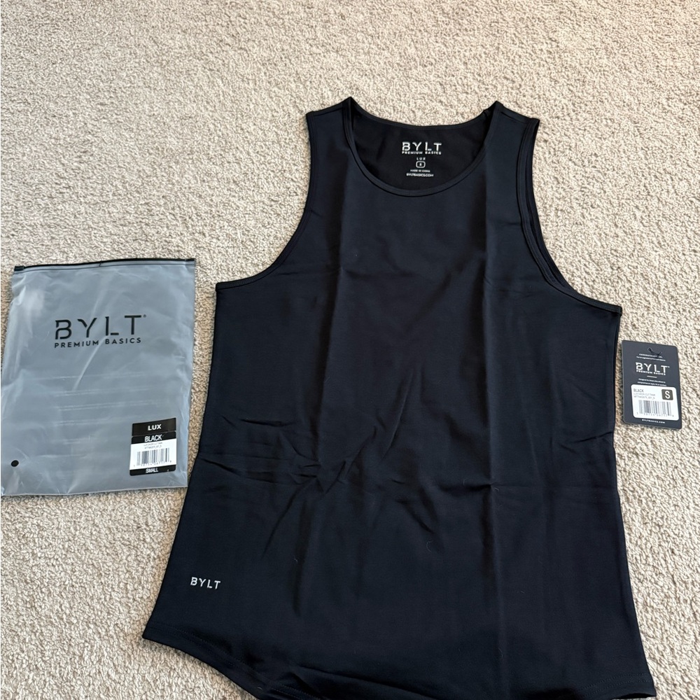 BYLT Basics Lux Black Tank